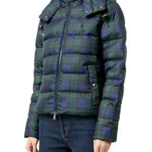 Polo Ralph Lauren puffy jacketed in green/blue NEW $295